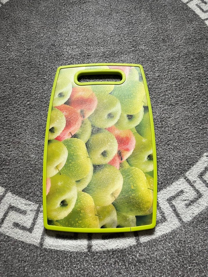 Renkli Plastik Kesme Tahtası - Görsel 5