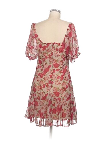 m Beden Vintage Love Uzun Elbise %70 İndirimli.