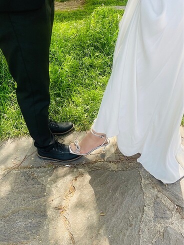 l Beden beyaz Renk Nikah elbisesi