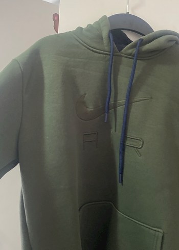 Nike Hava Yesili Kapusonlu Sweatshirt