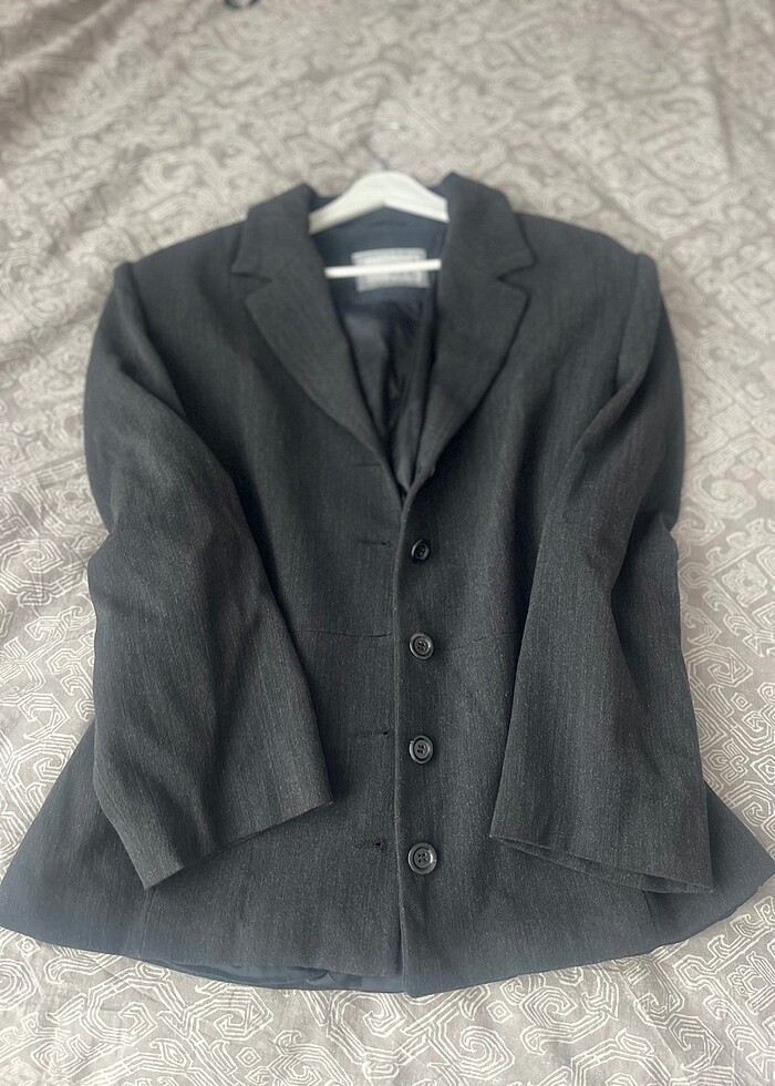 Vintage vatkalı ceket - Görsel 2