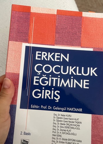 Erken Çocukluk Eğitimine Giriş - Prof. Dr. Gelengül Haktanır