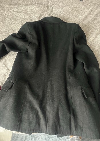 Diğer Düğmeli Siyah Kadın Blazer Ceket