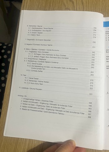 Almanca Dilbilgisi Test Kitabı A1 ve A2 - Görsel 3