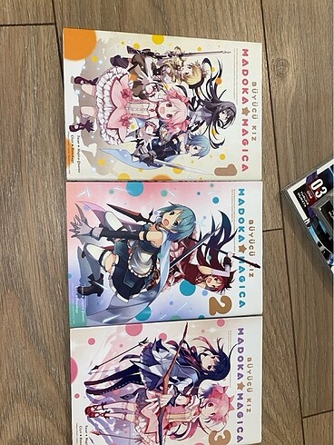 Büyücü Kız Madoka Magica 1,2,3
