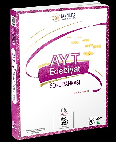 Üç Dört Beş Yayınları Ayt Edebiyat soru bankası