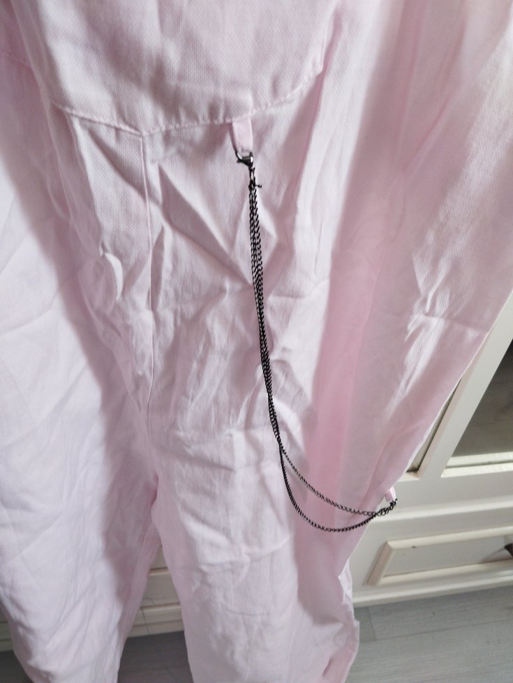 Pembe Keten tulum - Görsel 3