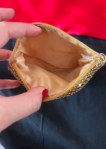 Puantiyeli Pullu Pembe Kadın Portföy Çanta - Görsel 2