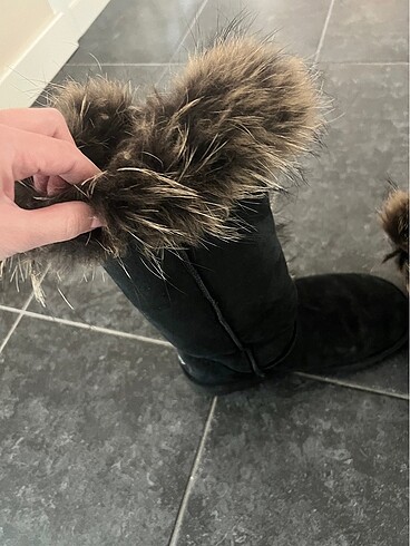 Originals uzun siyah tüylü ugg