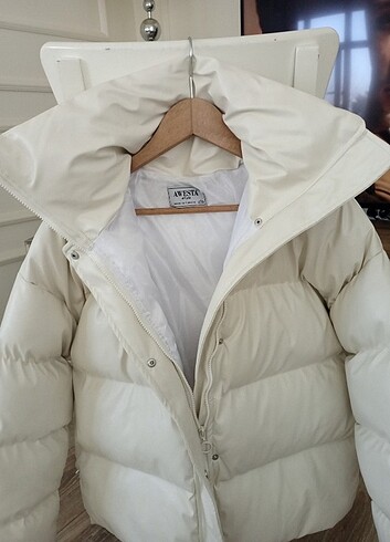 l Beden Suni Deri puffer mont 