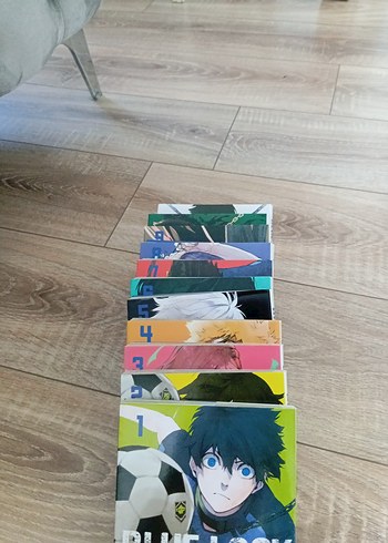 Beden Renk Blue Lock Manga Serisi 1-2-3 cilt
