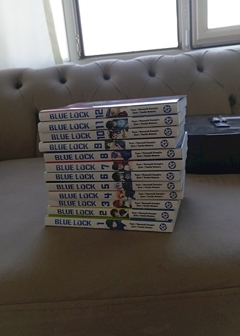 Blue Lock Manga Serisi 1-2-3 cilt