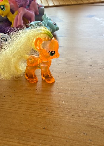 My little pony Sarı Saçlı Şeffaf Turuncu Figür