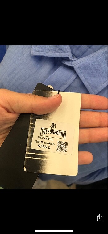 l/xl Beden çeşitli Renk Vilebrequin erkek uzun kol gömlek