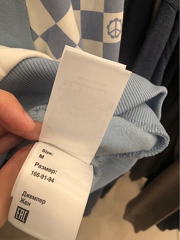 m Beden mavi Renk Vans sweatshirt