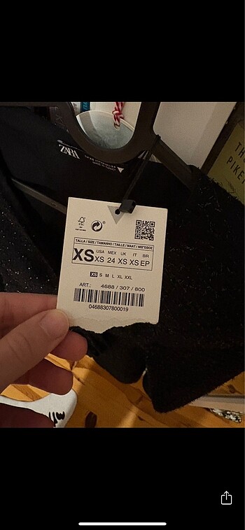 xs Beden Zara mini gece elbisesi