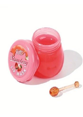 Pürüzsüz Dudaklar için Çilekli Lip Mask - Görsel 4