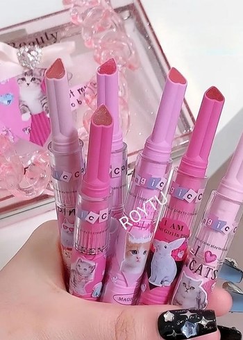 Doğal Parlaklık Yumuşak Doku 01 Kalp  Şeklinde Ruj - Görsel 3