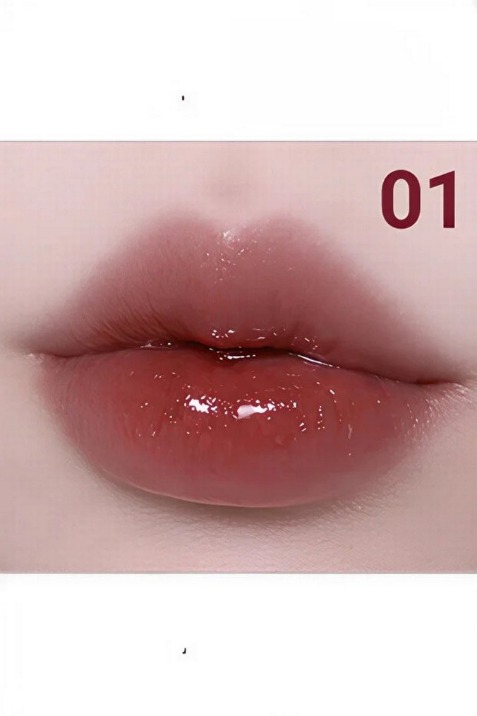 Doğal Parlaklık Yumuşak Doku 01 Kalp  Şeklinde Ruj - Görsel 2