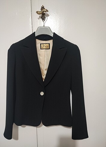 Siyah blazer ceket