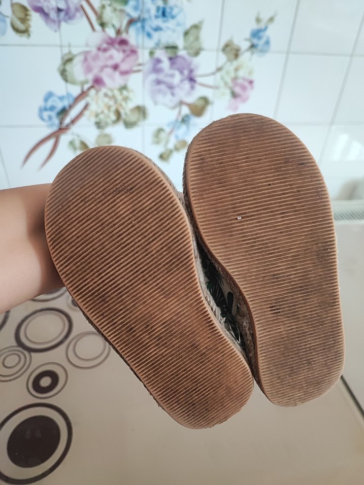 Yeşil Desenli İlk Adım Ayakkabısı - Görsel 4