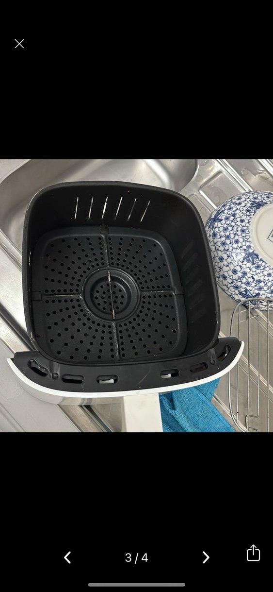 Beyaz Elektrikli Hava Fritözü airfrey - Görsel 3