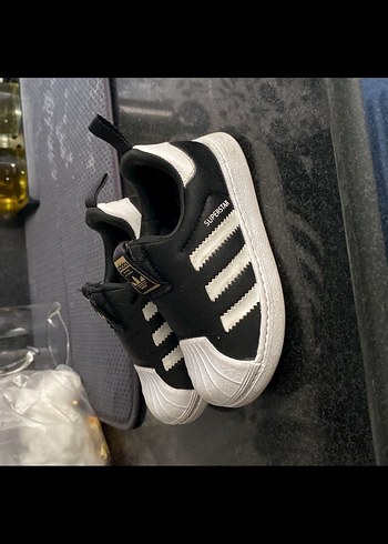 Siyah Erkek Çocuk Adidas Sneakers - Görsel 2