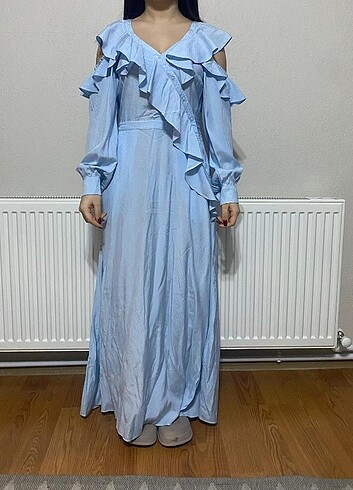 38 Beden H&M uzun elbise