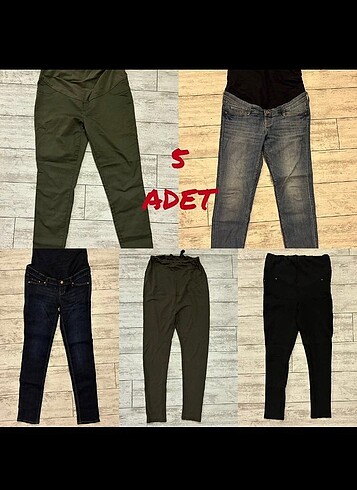 5 Adet hamile pantolonu