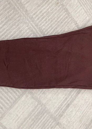 Bordo Kadın Salaş Eşofman Altı - Görsel 2