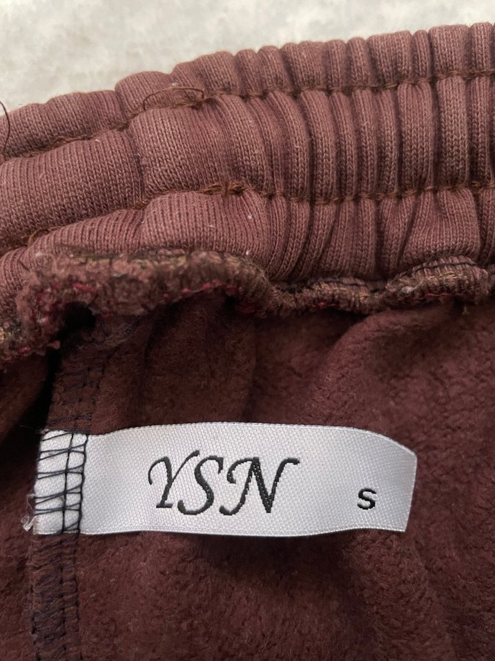 Bordo Kadın Salaş Eşofman Altı - Görsel 3