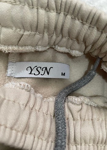 Bej Rahat Kesim Kadın Eşofman Altı - Görsel 3