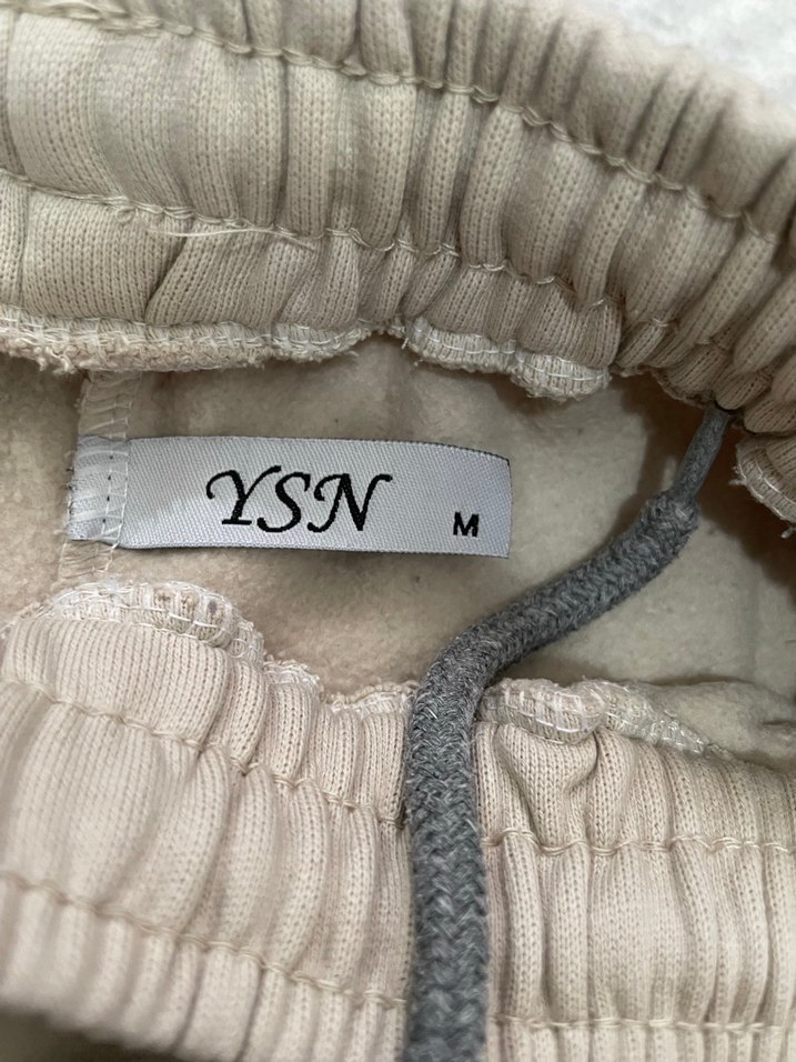 Bej Rahat Kesim Kadın Eşofman Altı - Görsel 3