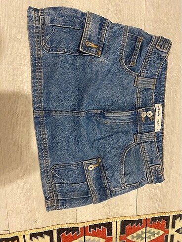 BERSHKA mini kot etek