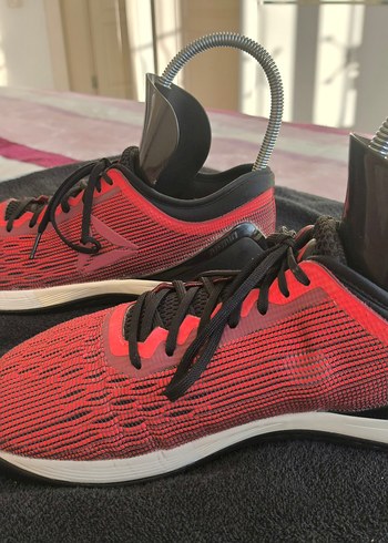 Reebok Kırmızı Erkek Spor Ayakkabı Velcro Detaylı - Görsel 3