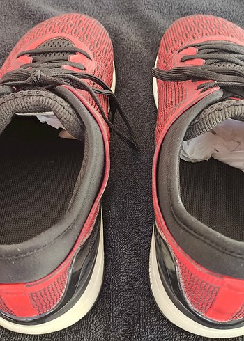 Reebok Kırmızı Erkek Spor Ayakkabı Velcro Detaylı - Görsel 5