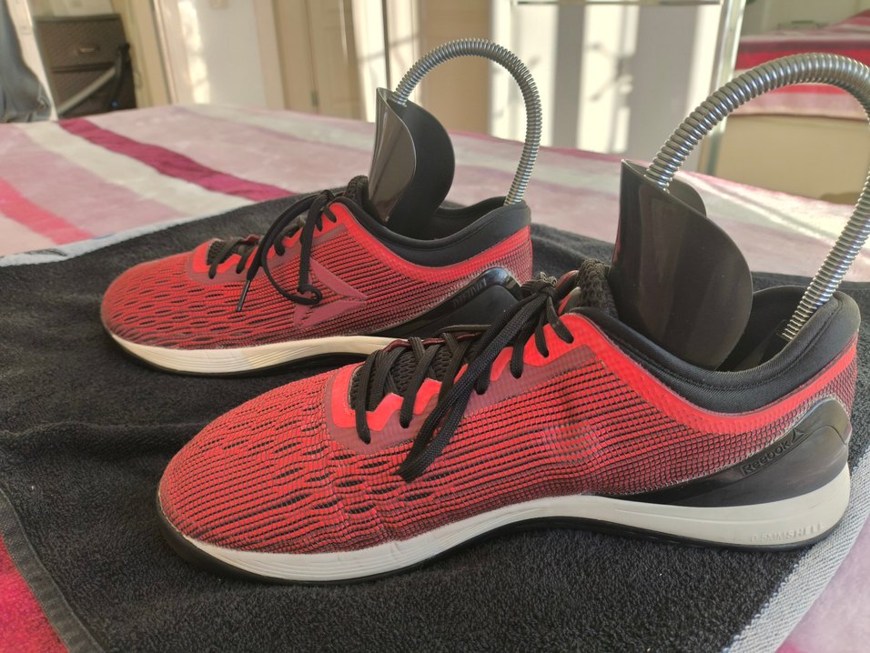 Reebok Kırmızı Erkek Spor Ayakkabı Velcro Detaylı - Görsel 3