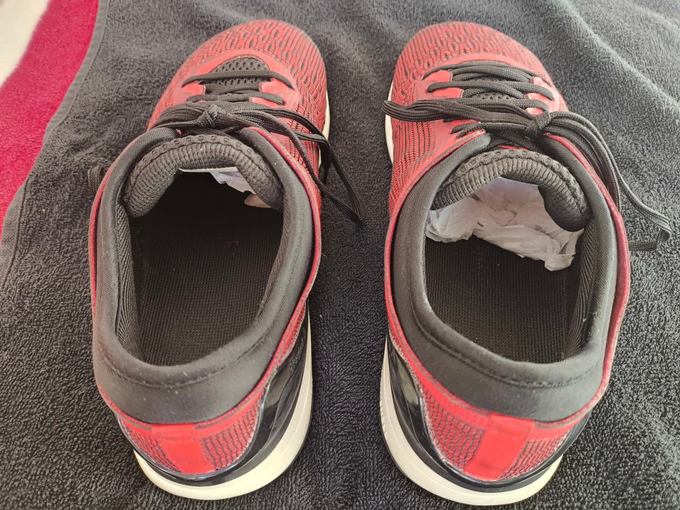 Reebok Kırmızı Erkek Spor Ayakkabı Velcro Detaylı - Görsel 5