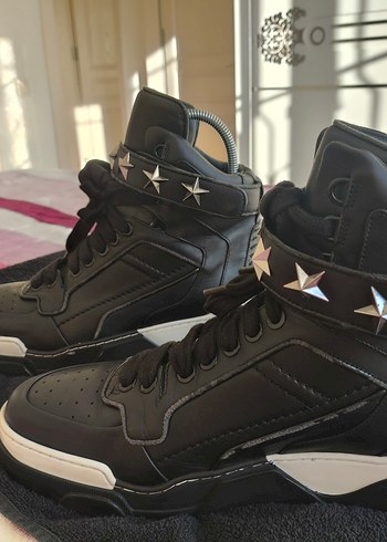 GIVENCHY Siyah Tokalı Erkek Sneaker - Görsel 3