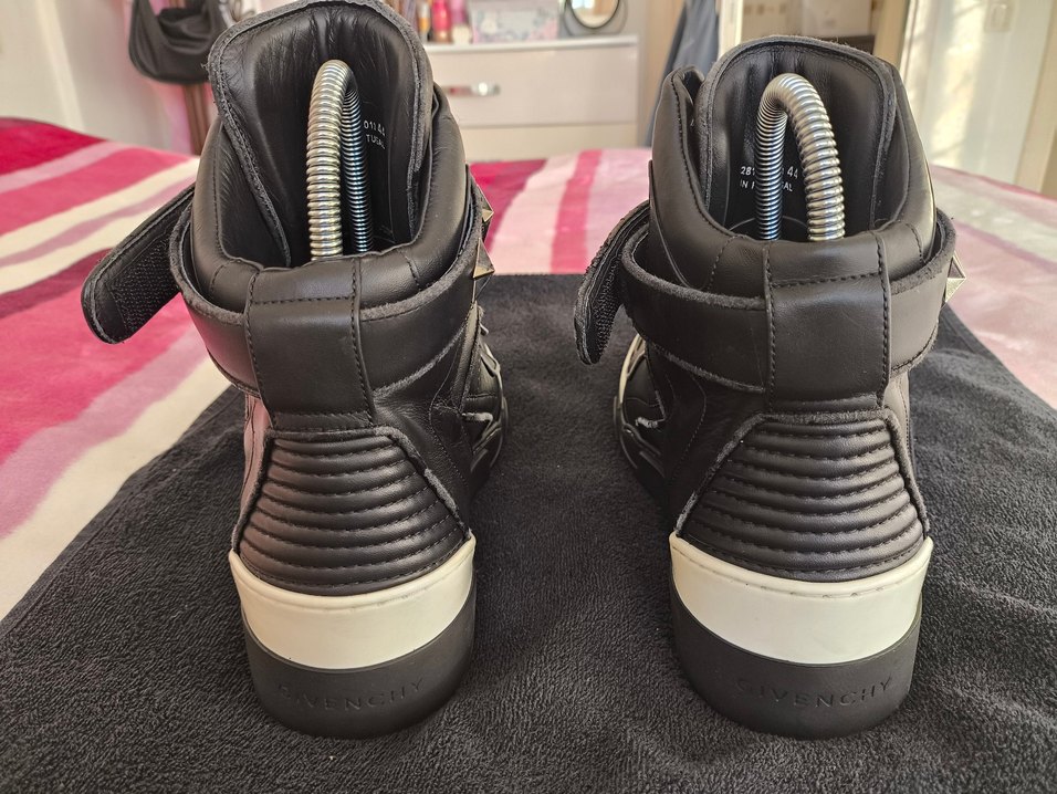 GIVENCHY Siyah Tokalı Erkek Sneaker - Görsel 4