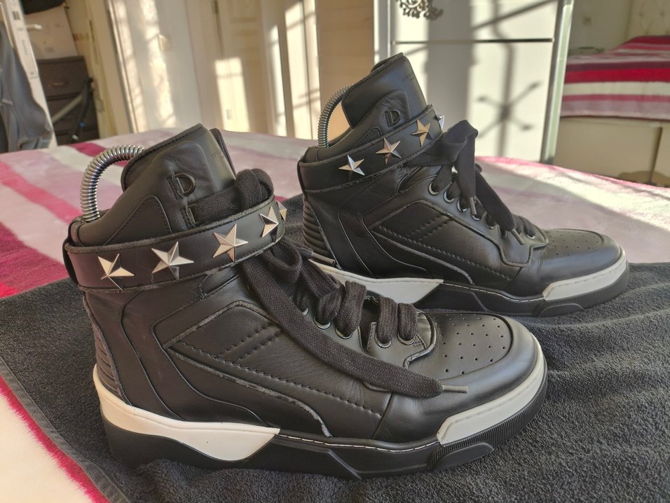 GIVENCHY Siyah Tokalı Erkek Sneaker - Görsel 2