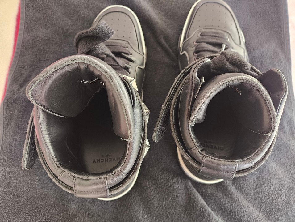 GIVENCHY Siyah Tokalı Erkek Sneaker - Görsel 5