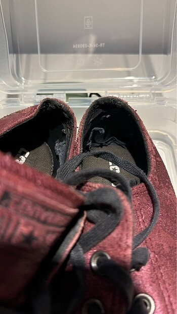 40 Beden bordo Renk Converse