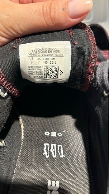 40 Beden Converse