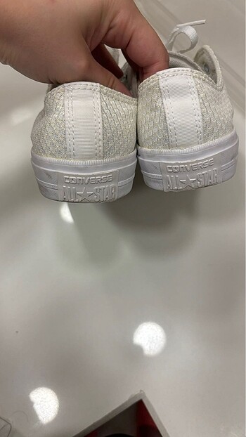 40 Beden beyaz Renk Beyaz converse
