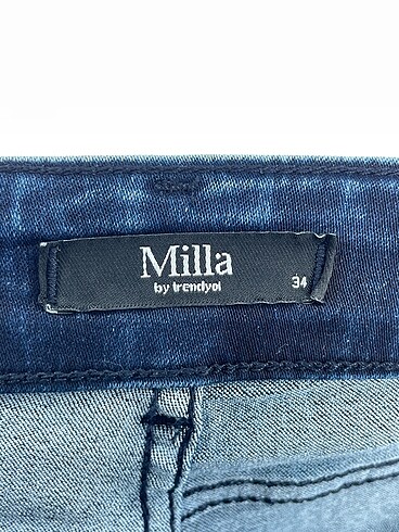 34 Beden lacivert Renk Trendyol & Milla Jean / Kot %70 İndirimli.