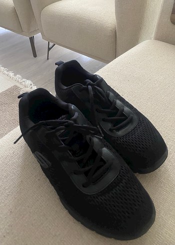 44 Beden Skechers Siyah Spor Ayakkabı Erkek
