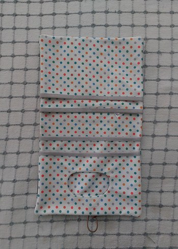 Gri Desenli Bebek Çantası - Görsel 2