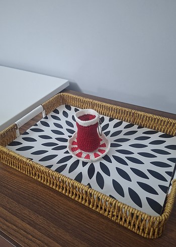 amigurumi çay anahtarlık - Görsel 2