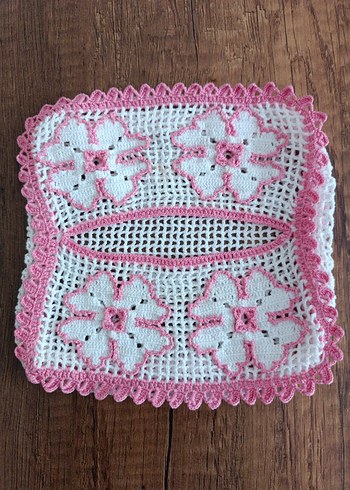 Bohem Tarzı El Örgüsü Dekoratif Dantel - Görsel 4